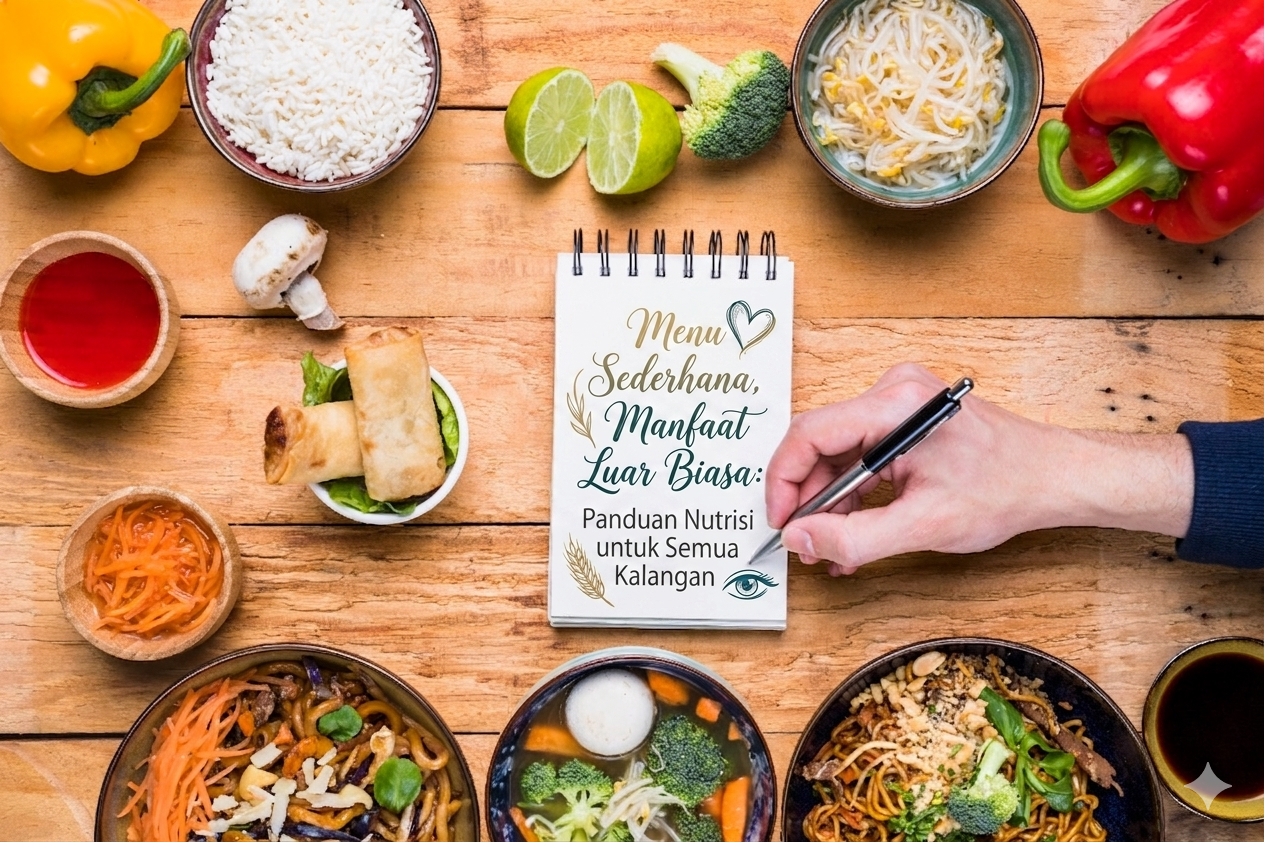 Menu Sederhana, Manfaat Luar Biasa: Panduan Nutrisi untuk Semua Kalangan