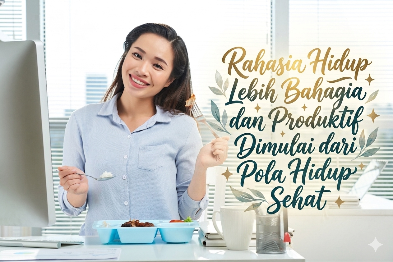 Rahasia Hidup Lebih Bahagia dan Produktif Dimulai dari Pola Hidup Sehat