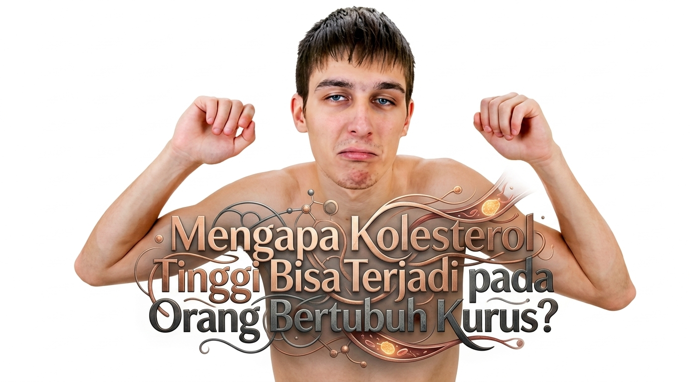 Mengapa Kolesterol Tinggi Bisa Terjadi pada Orang Bertubuh Kurus?