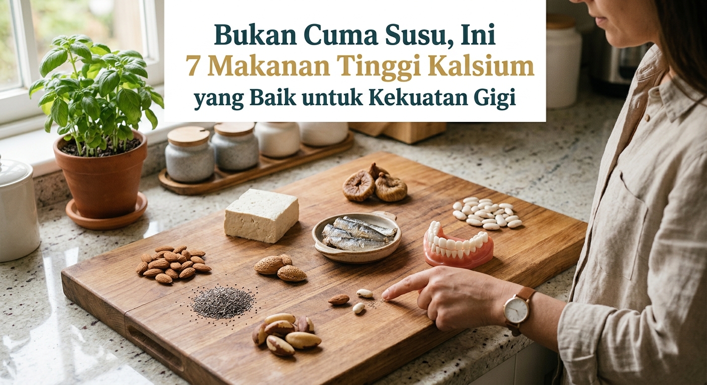 Bukan Cuma Susu, Ini 7 Makanan Tinggi Kalsium yang Baik untuk Kekuatan Gigi