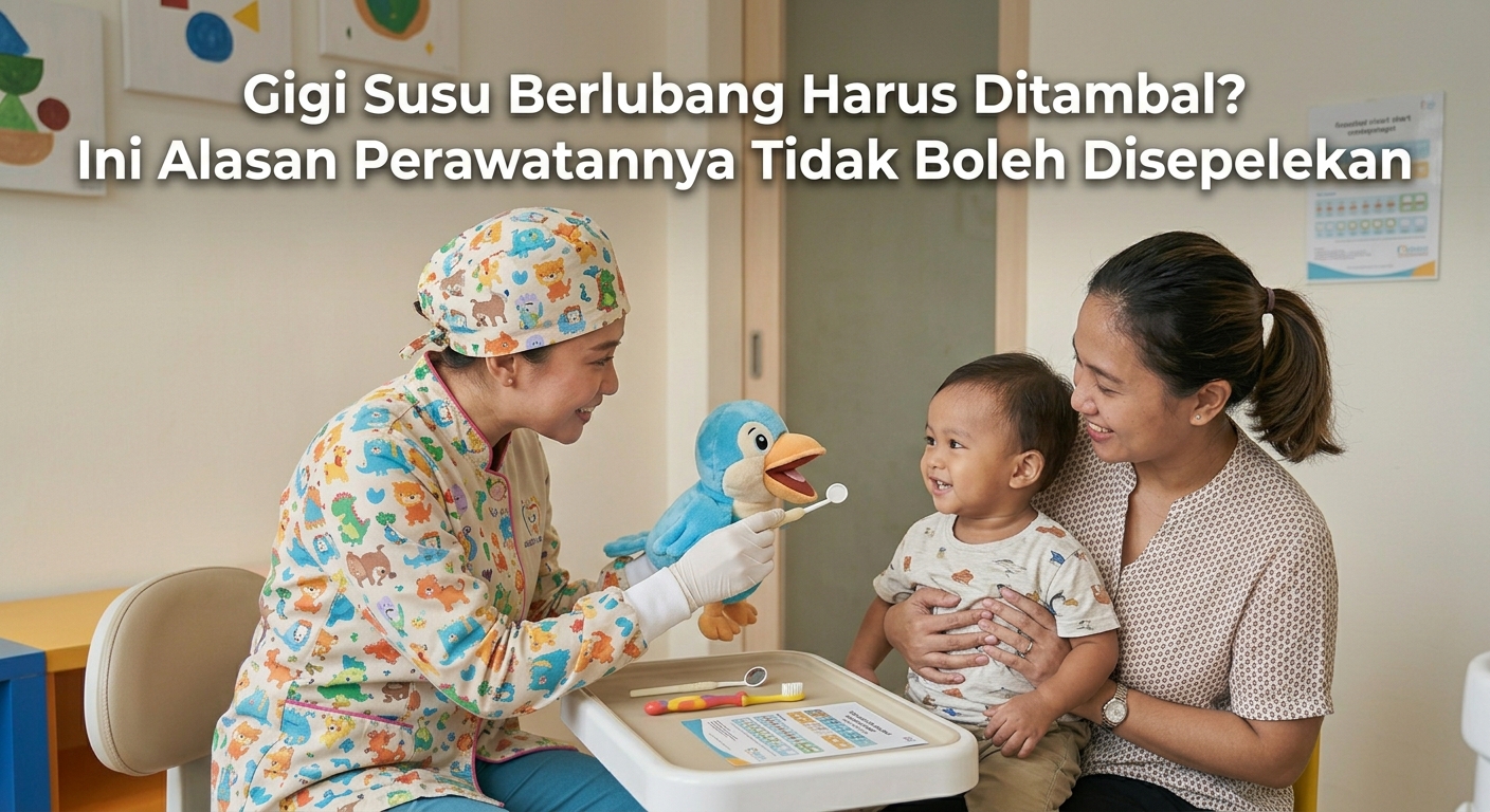 Gigi Susu Berlubang Harus Ditambal? Ini Alasan Perawatannya Tidak Boleh Disepelekan